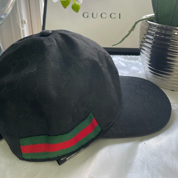 NWOT Gucci Black Hat - Picture 3 of 9